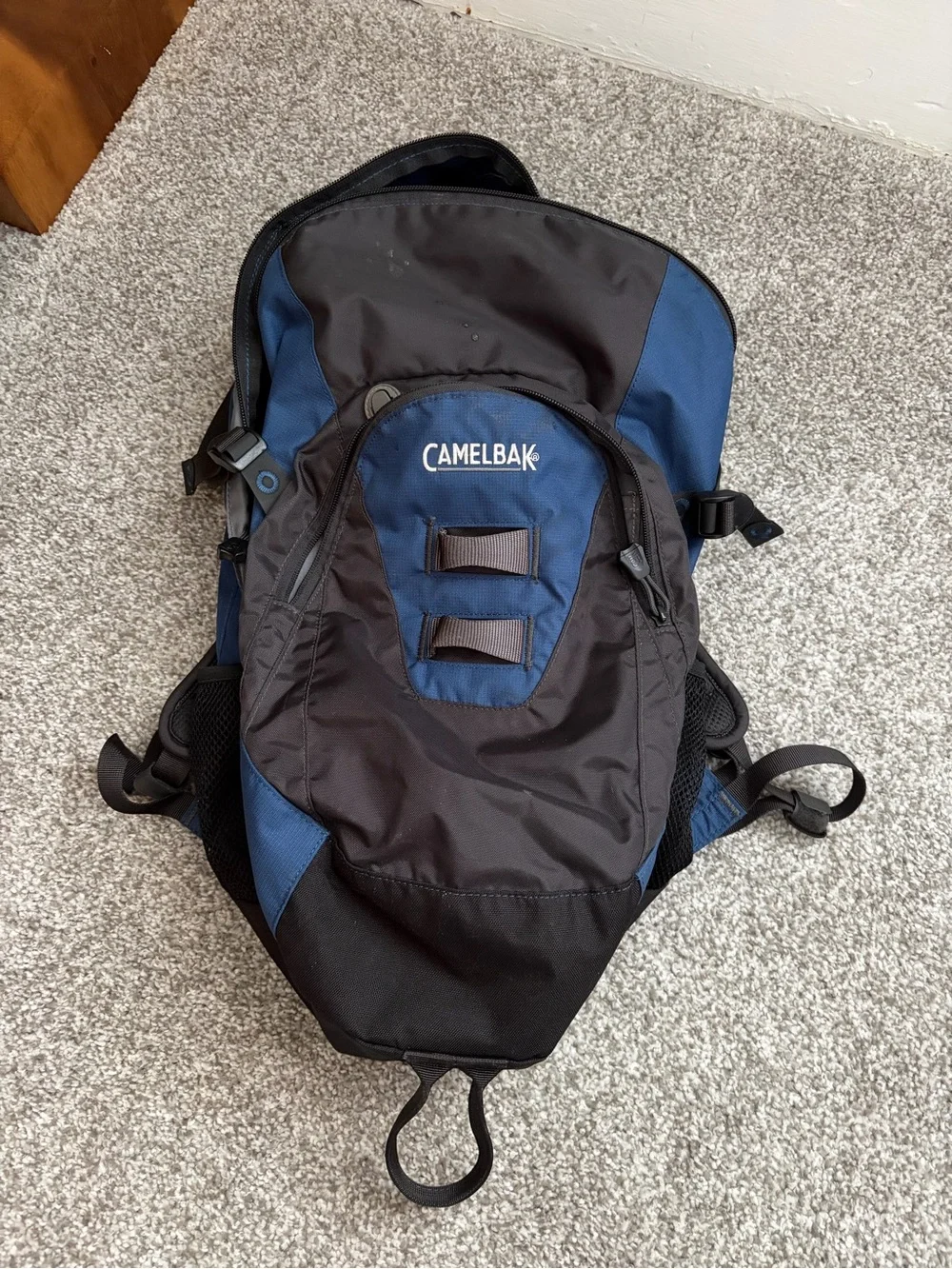 CamelBak Black and Blue Hydration Backpack Pack